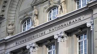 Fassada da la Banca naziunala svizra. 