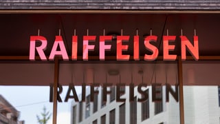 Scrittira «Raiffeisen».
