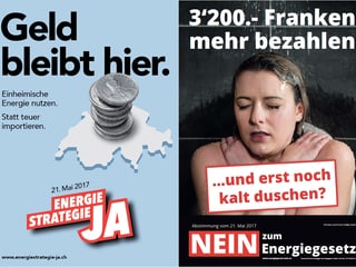 Ils 21 da mai vuscha il suveran svizzer davart la lescha d'energia.