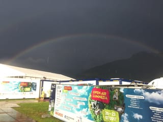 In artg sur l'areal dal open air.