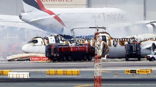eroplan stizzà sin la plazza aviatica a Dubai