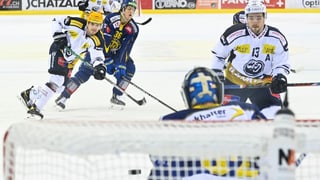 Ina scena d'in gieu da hockey.