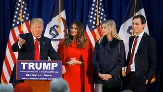 Purtret da la famiglia Trump. 