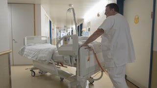 tgirunz stauscha in letg d'ospital en il suler