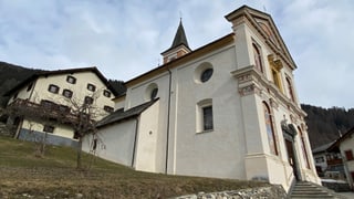 La baselgia da Muldain sieva la restauraziun e sieva il terratrembel dal november 1991.