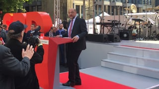 Martin Schulz ha anc ina giada dà tut a la fin dal cumbat electoral.