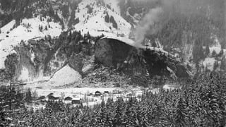Durant la notg sin ils 20 december 1947 è sballunada la paraid-crap a Blausee-Mitholz. Durant la notg sin ils 20 december 1947 è sballunada la paraid-crap a Blausee-Mitholz.