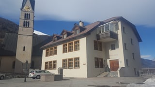 La scola industriala a Sta. Maria en la Val Müstair.