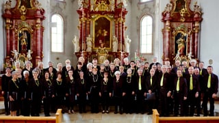 purtret dal chor Bündner Verein St. Gallen