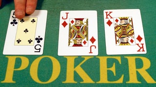 Cartas per giugar poker. 