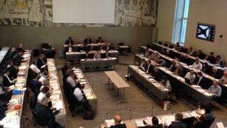 Ils delegads dal Corpus catolicum en il Cussegl grond. 