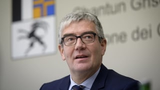 Il president da la regenza grischuna Jon Domenic Parolini.