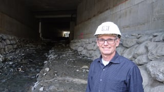 Il maina project Peter Heuscher avant il tunnel.