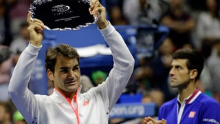 Roger Federer ha pers nagins set durant l’entir turnier fin en il final. Cunter Novak Djokovic n’hai betg tanschì.