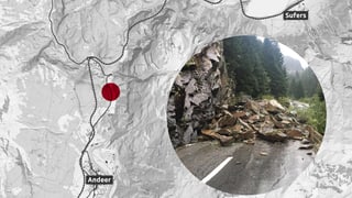 La via chantunala è serrada il mument.