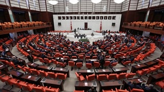Sala dal parlament tirc ad Ancara.