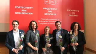 Ils candidats socialdemocrats per las elecziuns.