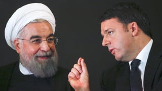 ruhani e renzi en discurs