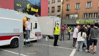 Center da test en il Welschdörfli a Cuira.