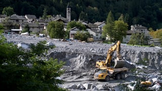 Bondo davos il batschigl emplenì cun material da bova. 