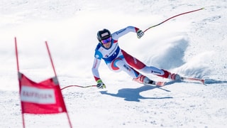 Sandro Simonet durant il super-G