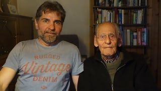 Ueli Hartmann il president dal club da skis cun ses barba Schon Fidel Hartmann, ch'è naschì il 1921, in dals emrims commembers dal club da Skis Lai-Valbella. Ueli Hartmann il president dal club da skis cun ses barba Schon Fidel Hartmann, ch'è naschì il 1921, in dals emrims commembers dal club da Skis Lai-Valbella.