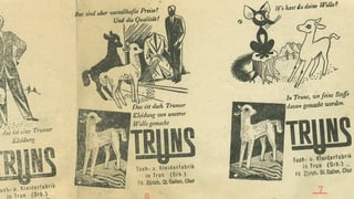 Reclama da pli baud da la fabrica TRUNS.