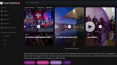PlayFestas – ein bunter Strauss voller Musik. Auf der Musikplattform entdecken Sie vielfältige Aufnahmen aus ganz GR.