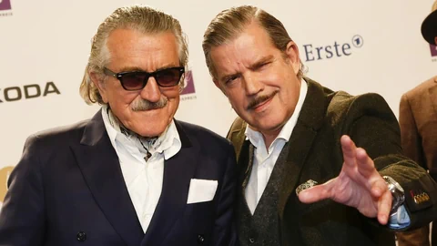 Purtret dal duo svizzer da la musica electronica Yello.