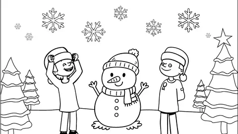 Ausmalbilder für den Advent