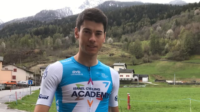 Matteo Badilatti davart la Israel Cycling Academy