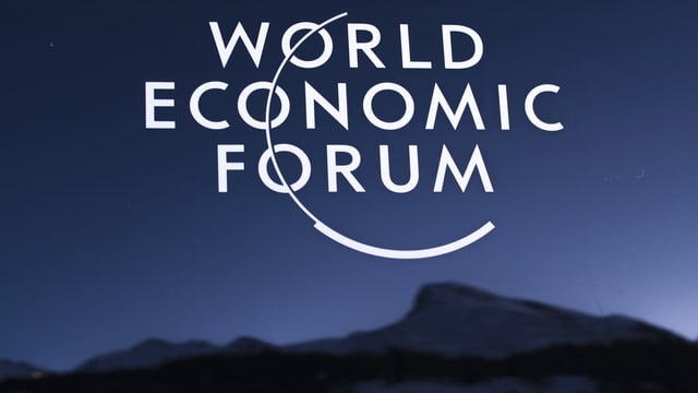 Logo WEF sur montognas. 