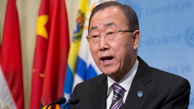 Il secretari general da l'ONU, Ban Ki Moon.