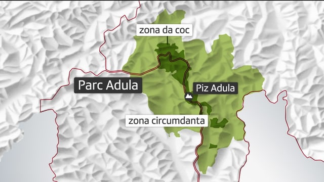 Zona da coc e zona circumdanta dal Parc Adula.
