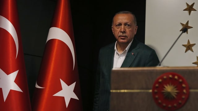 Purtret da Recep Tayyip Erdogan. 