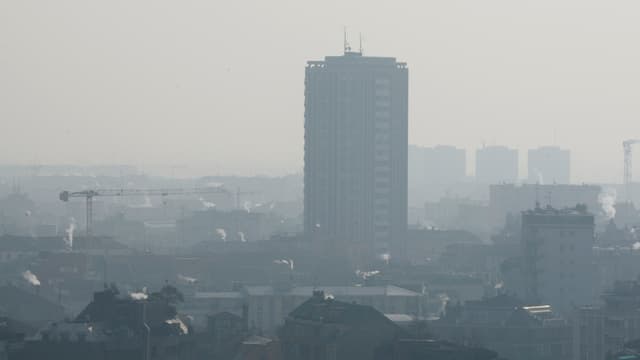Smog a Milano il schaner 2010.
