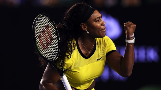 la giugadra da tennis americana Serena Williams
