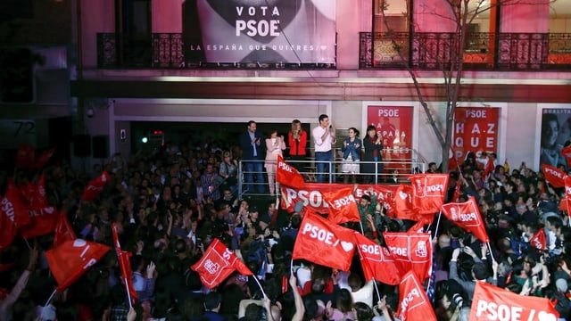 Pedro Sanchez gudogna elecziuns. Pedro Sanchez gudogna elecziuns.