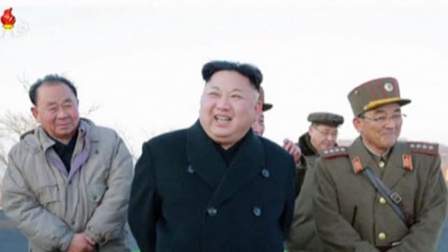 Il dictatur nordcorean Kim Jong Un e ses gidanters. 