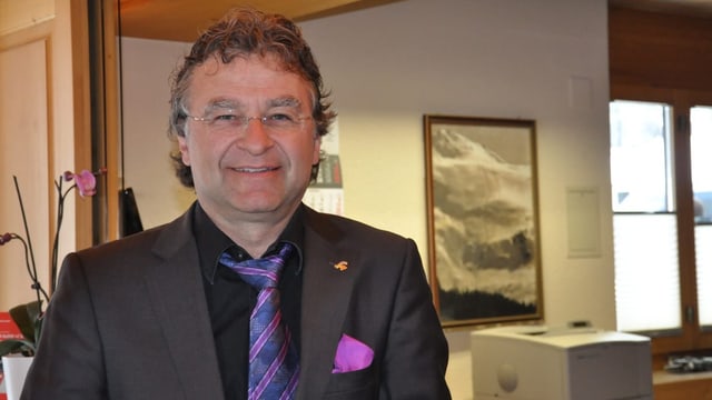 Il president da HotellerieSuisse Grischun, Ernst Wyrsch
