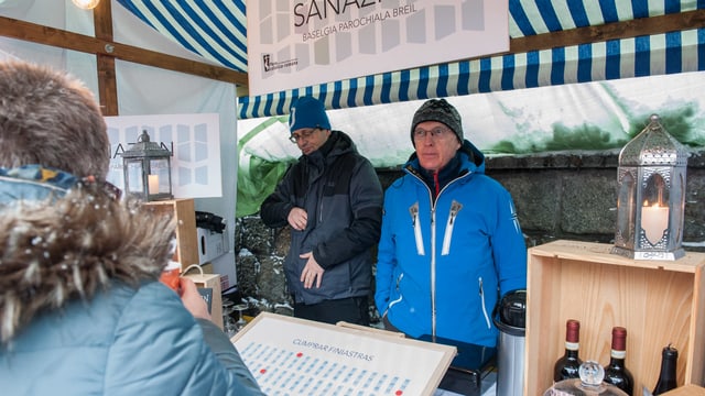 Al «Marcau Silvester» ha la plaiv cumenzà a recaltgar daners per la sanaziun. Al «Marcau Silvester» ha la plaiv cumenzà a recaltgar daners per la sanaziun.