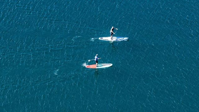 Helvechia: Stand-up-paddlers fan fastidis a polizia al Lai da Constanza