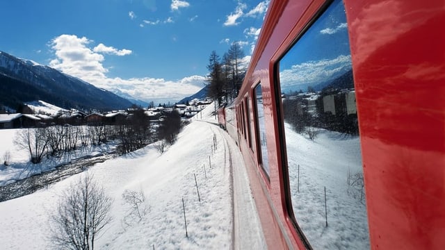 A partir dal 2021 na va il Bernina Express betg pli sur Tavau a Filisur
