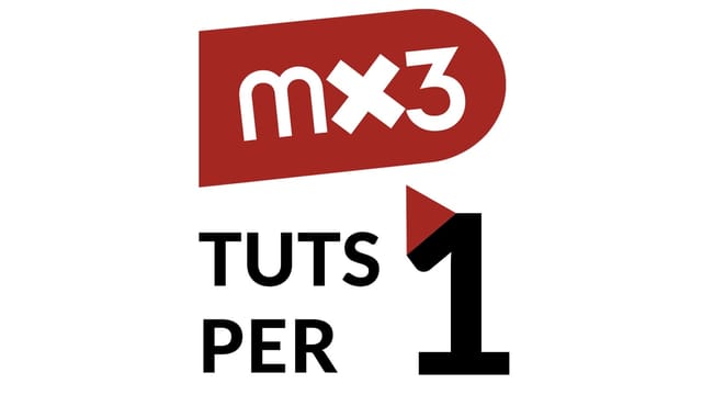 Il logo da la seria Mx3 - tuts per in.
