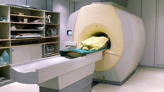 In apparat da MRI da Philips.