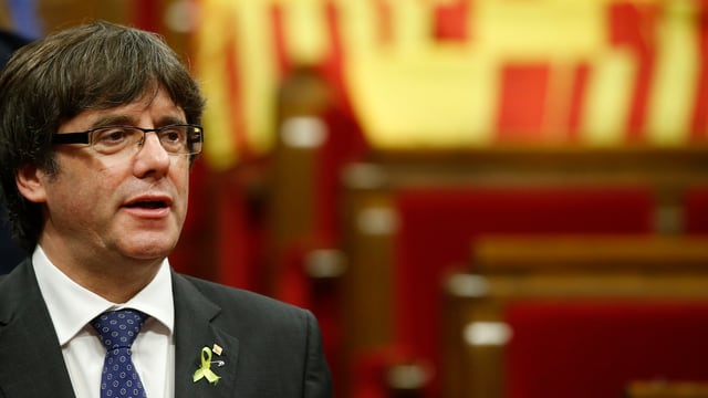 L'anteriur president catalan Carles Puigdemont
