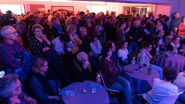 La sala en chasa RTR è plaina.
