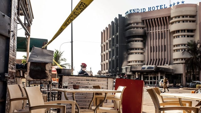 Il hotel «Splendid» ad Ouagadougou il di suenter l’attatga terroristica.