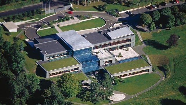 La sedia principala dal WEF a Cologny. La sedia principala dal WEF a Cologny.