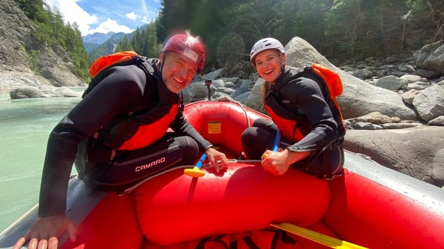 Da Mustér a Müstair: Scursanir il viadi cun River Rafting da Susch fin Ardez